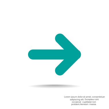 Ok işaret doğru simgesi