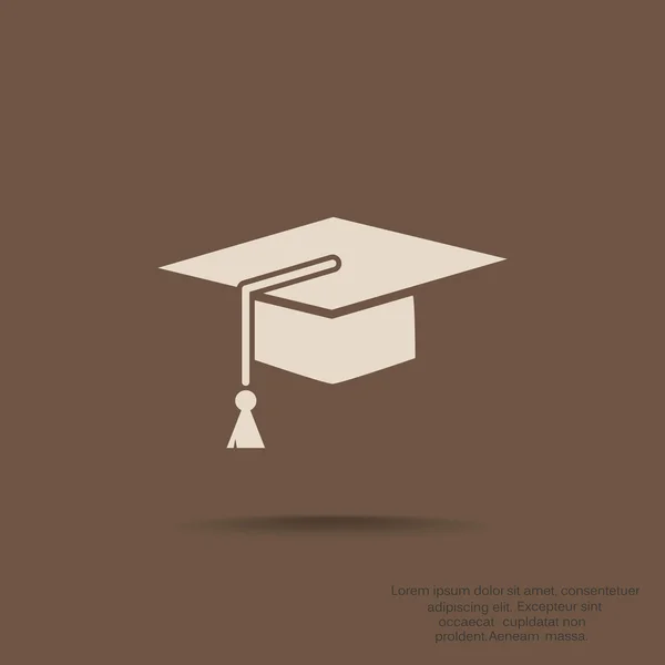 Atributos del icono del estudiante — Vector de stock