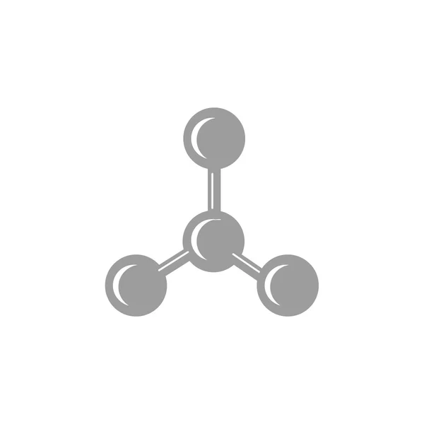 Molekuláris vegyület pókháló ikon — Stock Vector