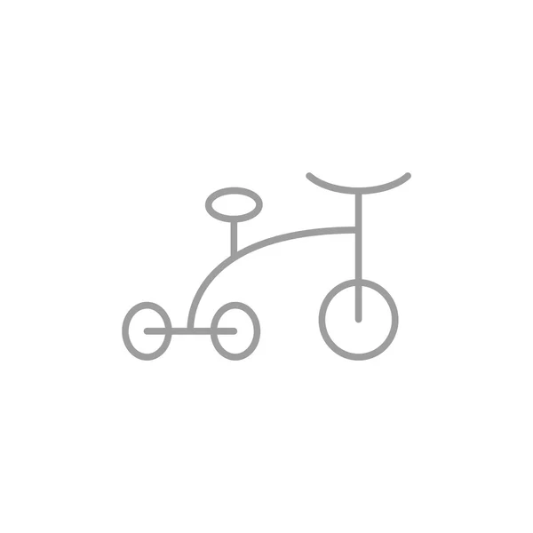 三輪車 web アイコン — ストックベクタ