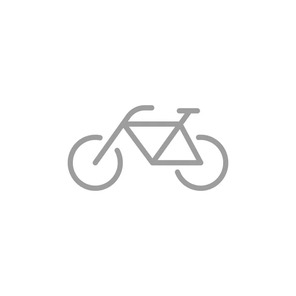 Ícone web de bicicleta — Vetor de Stock