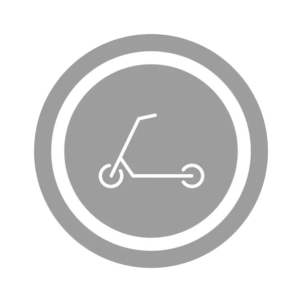 Icona web scooter — Vettoriale Stock