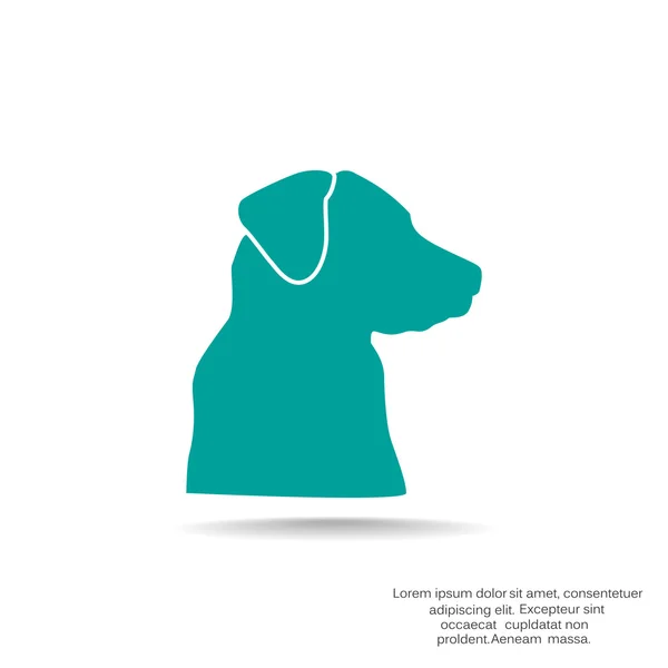 Icono de web para perros — Archivo Imágenes Vectoriales