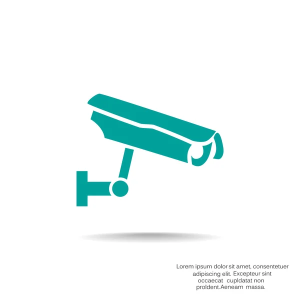 CCTV web icon — Stock Vector