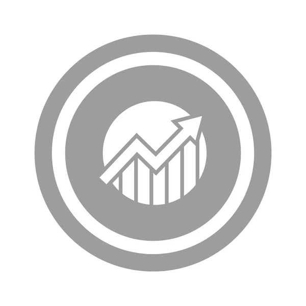 Wirtschaftsgrafik-Symbol — Stockvektor
