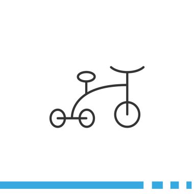 üç tekerlekli bisiklet web simgesi