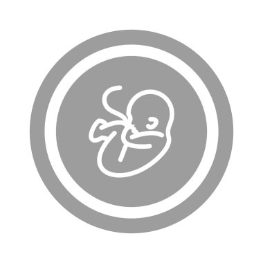 Embryon Bebek göbek simgesiyle