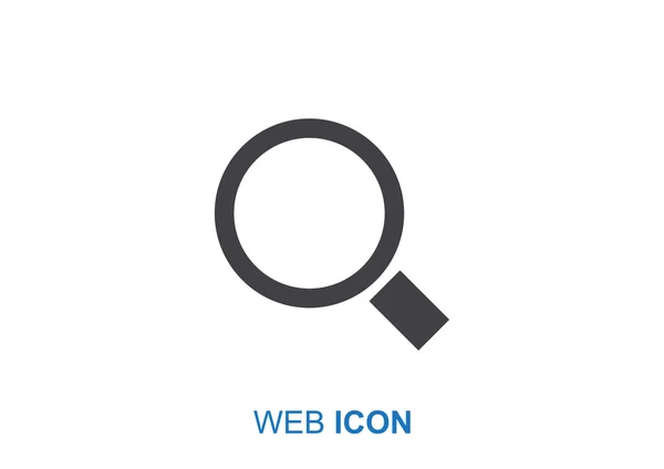 Suche nach Websymbol — Stockvektor