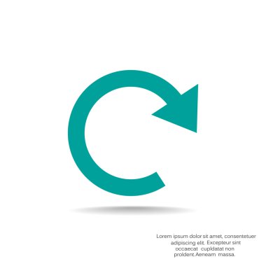 döndürme ok web simgesi