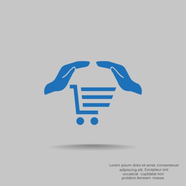 el ve alışveriş sepeti