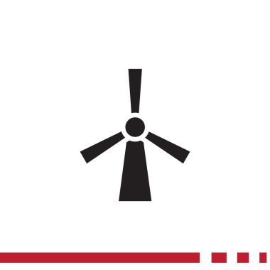 Rüzgar jeneratör web simgesi