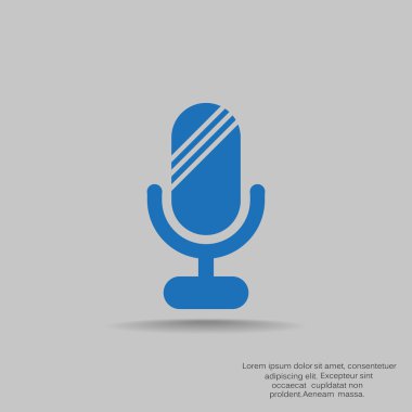 mikrofon web simgesi