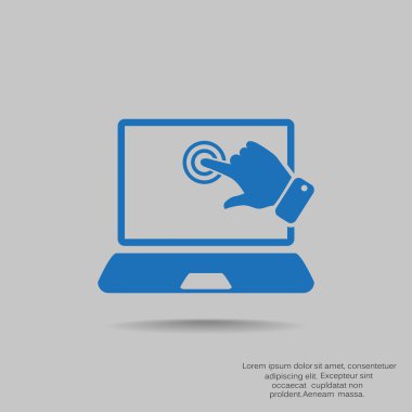 İşlem web simgeye dokunun