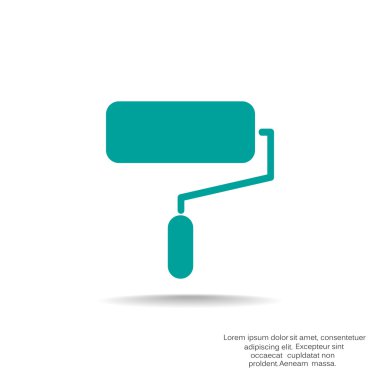 Boya silindiri web simgesi