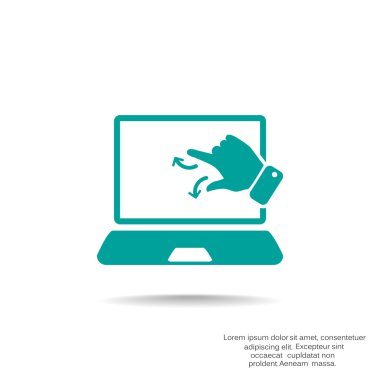 İşlem web simgeye dokunun