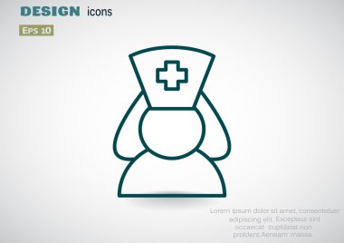 Hemşire web simgesi