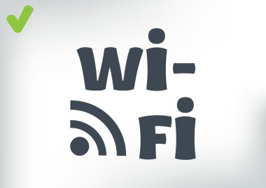 Wi-fi web simgesi