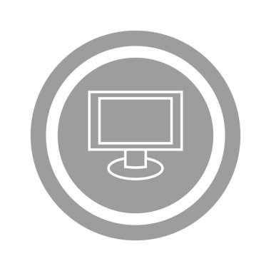 monitör web simgesi
