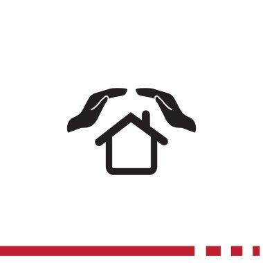 Ev sigorta simgesini