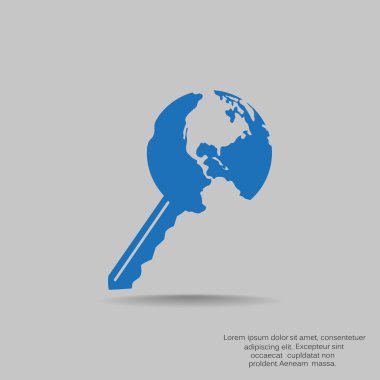 anahtar gezegen web simgesi