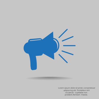 Basit hoparlör simgesini