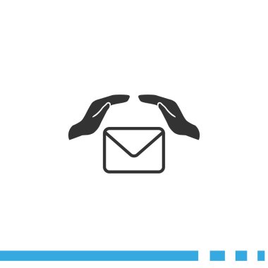 Zarf el web simgesi ile