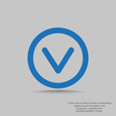 onay işareti web simgesi