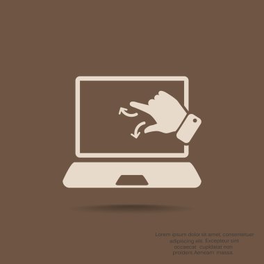 İşlem web simgeye dokunun