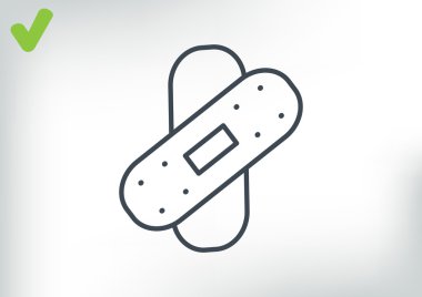 bandaj alçı simgesi