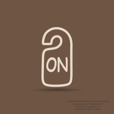 işareti dahil web simgesi