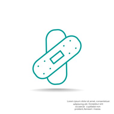 bandaj alçı simgesi