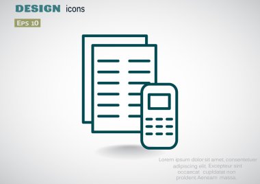 basit hesap makinesi simge