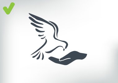 Güvercin web simgesi 