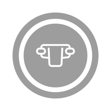 Basit bebek bezi web simgesi