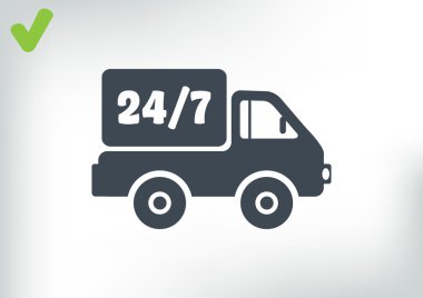 Eve teslim web simgesi