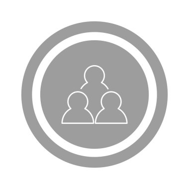 Grup insanların web simgesi
