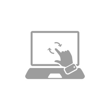 İşlem web simgeye dokunun