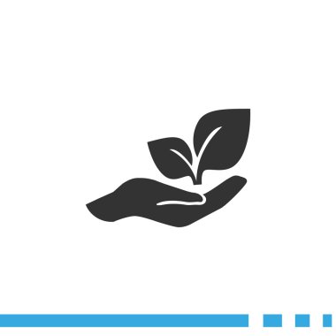 çevre koruma bir el işareti Filiz