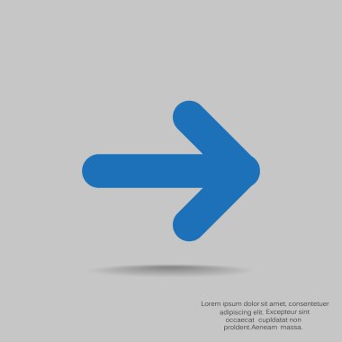 Ok işaret doğru simgesi