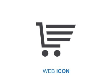 alışveriş sepeti web simgesi