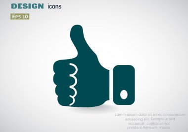 başparmak ağ simgesi 