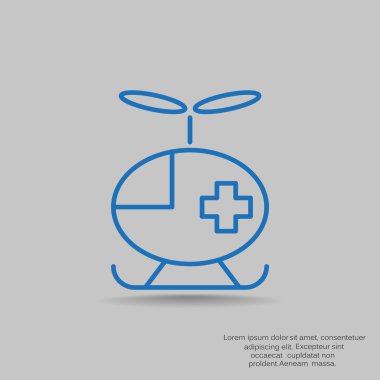  Tıbbi helikopter simgesi
