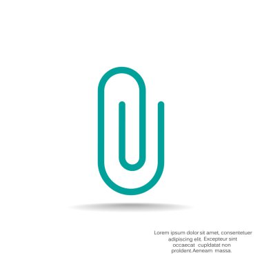 Basit klips web simgesi 