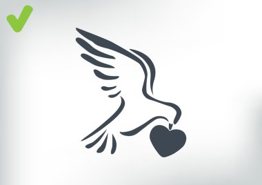 Güvercin web simgesi 