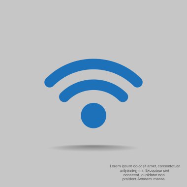 Kablosuz dalgalar web simgesi 