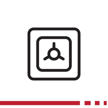 Basit güvenli illüstrasyon 