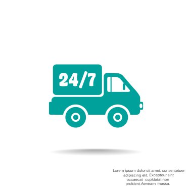 Eve teslim web simgesi