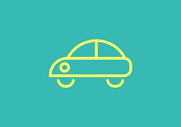 Αυτοκίνητο εικονίδιο web — Διανυσματικό Αρχείο