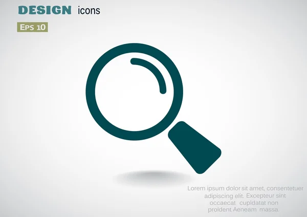 Buscar icono web — Archivo Imágenes Vectoriales