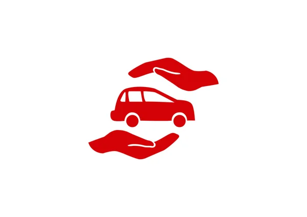 車保険の web アイコン — ストックベクタ